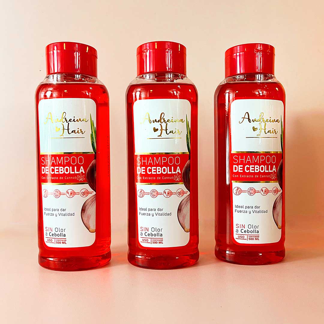Shampoo de cebolla/Onion shampoo