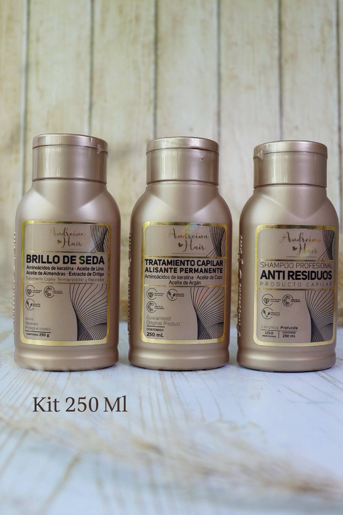 Kit Keratina Orgánica 250ml/250ml Organic Keratin Kit