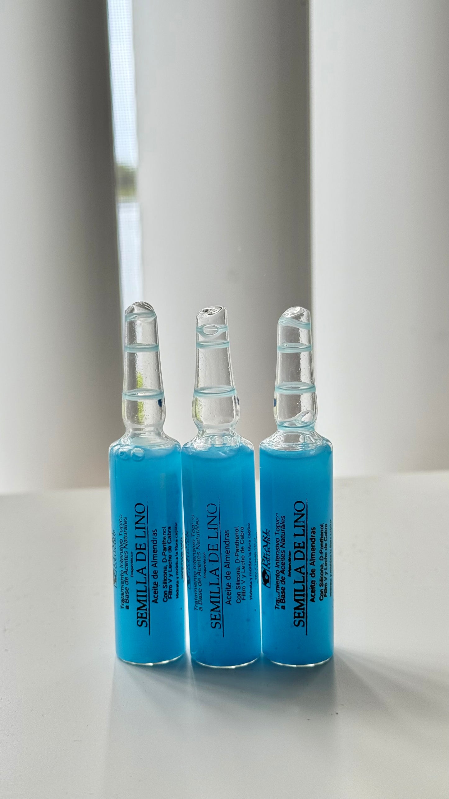 TRÍO AMPOLLETAS DE SEMILLA DE LINO