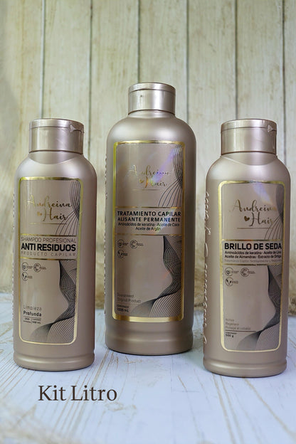 Kit de Keratina Orgánica 1000 ml/ 1000ml Organic Keratin Kit