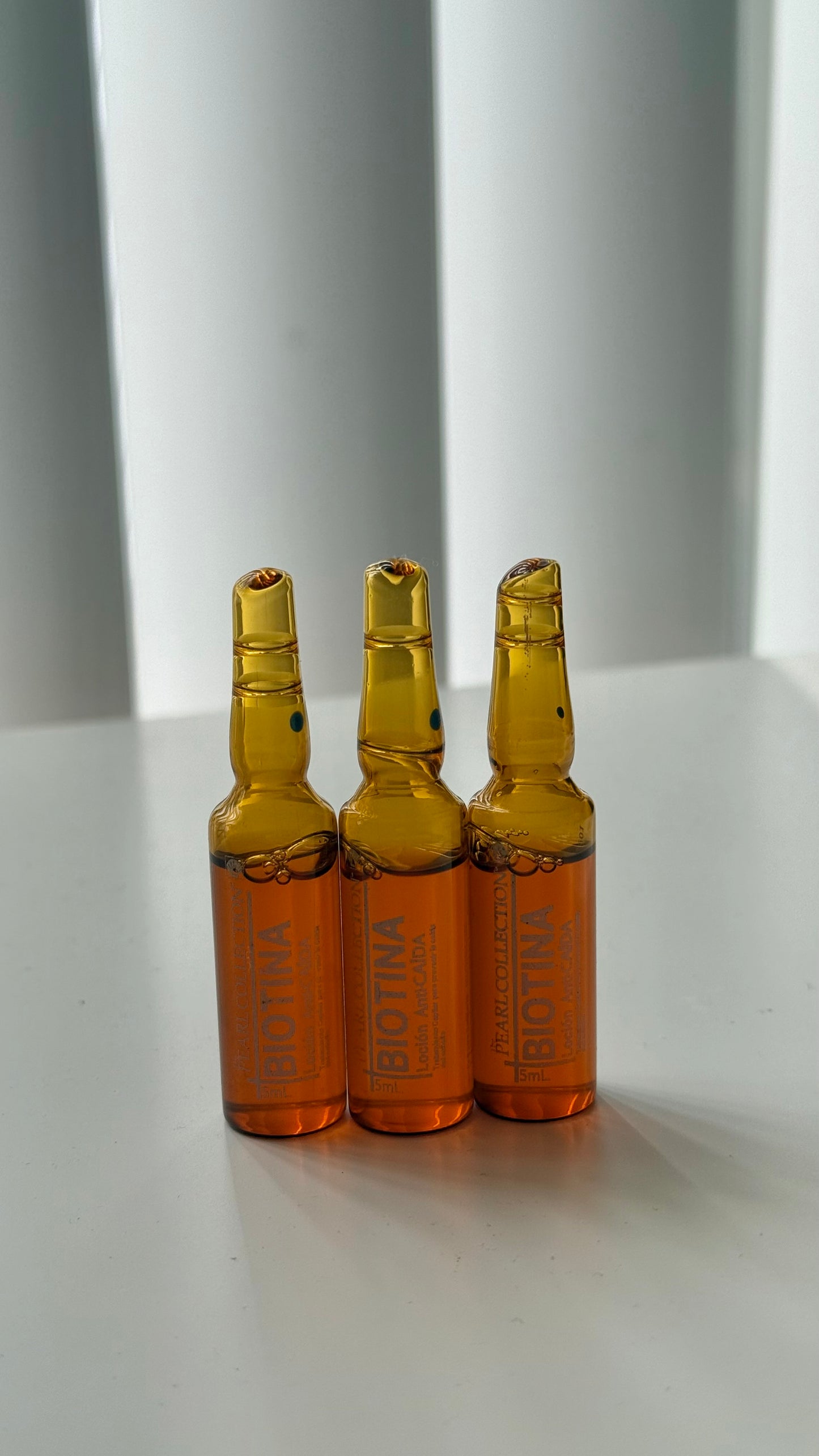 TRÍO AMPOLLETAS DE BIOTINA (ANTICAÍDA)
