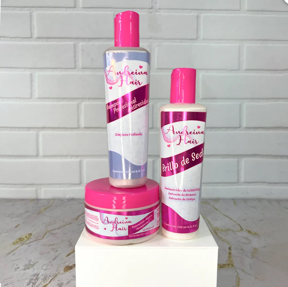 Kit Keratina Orgánica para Niñas/Organic Keratin Kit for Girls