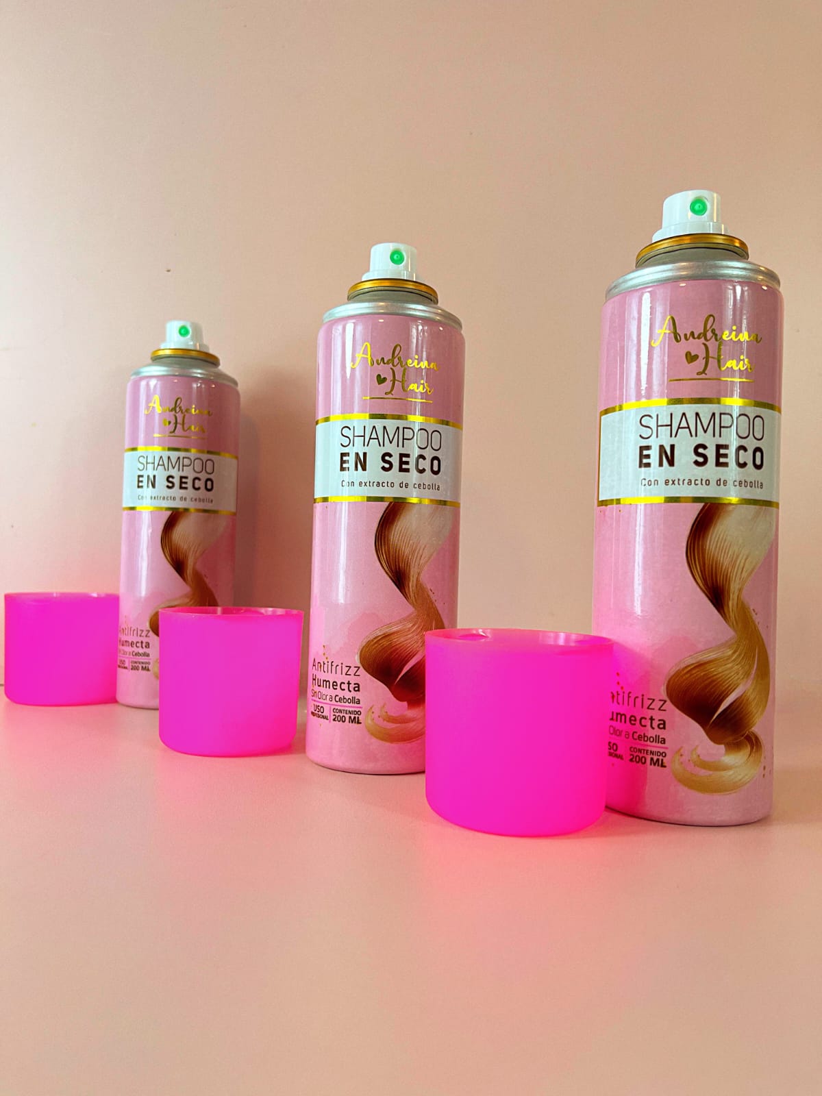 Shampoo en seco con extracto de cebolla/Onion Extract Dry Shampoo